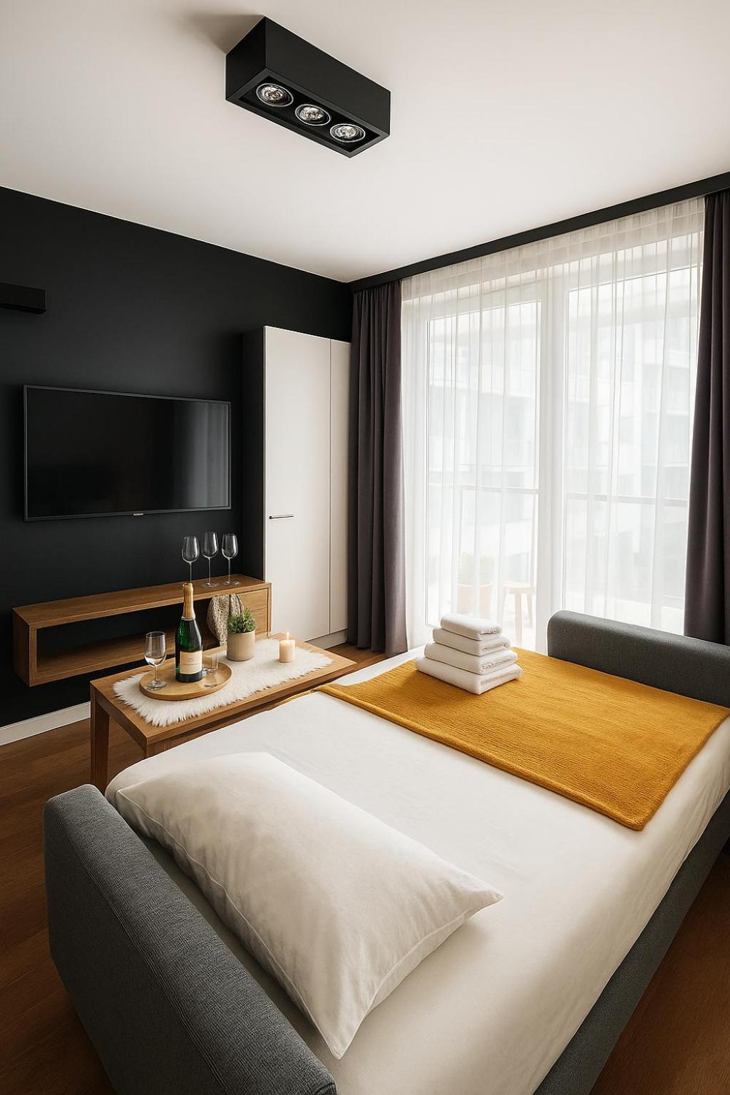 Miodowy Apartament Z Balkonem, Hustawka, Garazem I Faktura Rzeszów Exterior foto